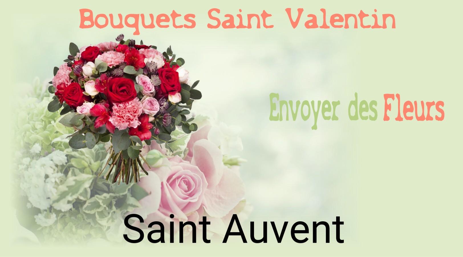 Roses de Saint-Valentin livrées à Saint-Auvent
